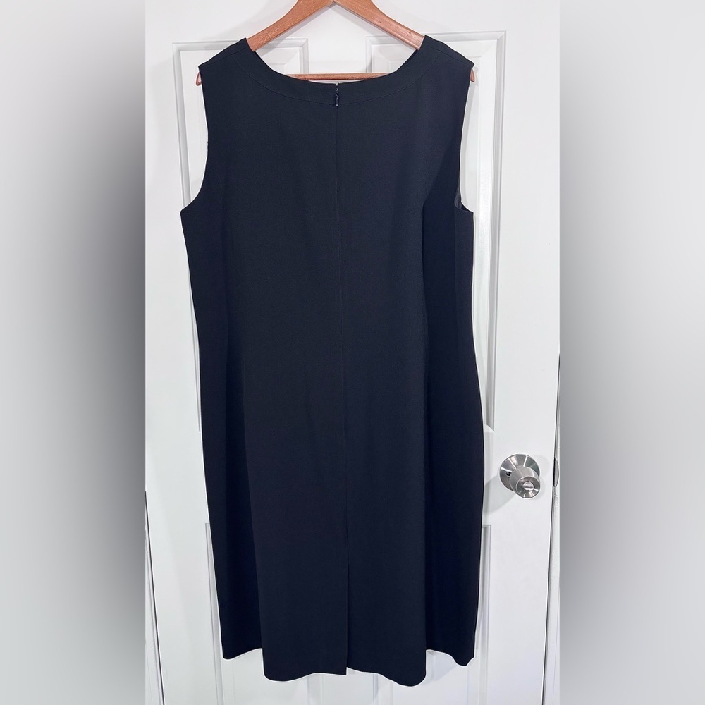 Kasper black shift dress - Picture 3 of 4